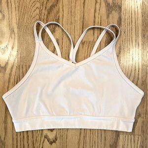 Sports bra in pale pink